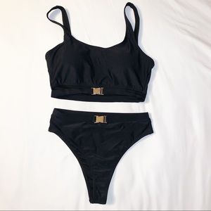 Two piece bathing suit